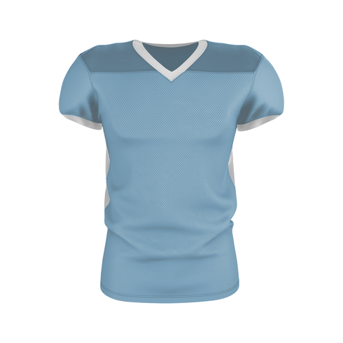 Badger Sport Adult Elusive Football Jersey, Sizes 2XL-4XL (A00173-056708), Color 'Sky Blue/White'